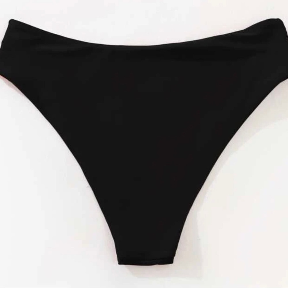 High waisted bikini bottoms